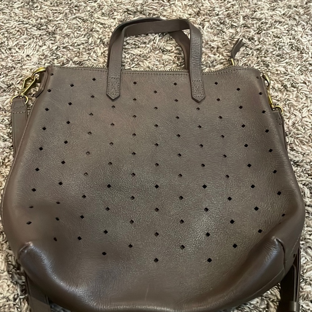 Madewell hole punch crossbody